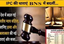 बदल गईं IPC की धाराएं, अब दफा 302 और 420 की जगह लगेंगी ये धाराएं, जानिए किस अपराध के लिए लगेगी कौन-सी धारा?