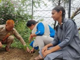 वन महोत्सव में बच्चों ने किया प्रतिभाग