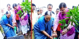 गुरू पूर्णिमा के शुभ अवसर पर सीएम धामी ने ‘एक पेड़ मां के नाम’ अभियान के अंतर्गत अपनी माताजी संग किया पौधारोपण