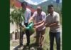 हरेला पर्व पर मेडिकल कॉलेज एवं बेस चिकित्सालय परिसर में रोपे पौधे