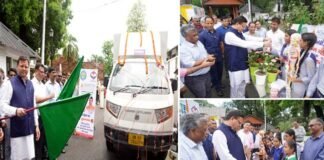 मुख्यमंत्री ने राज्य की पहली लैब ऑन व्हील्स-मोबाइल साइंस लैब को दिखाई हरी झंडी lab on wheels-mobile science lab