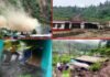 उत्तराखंड में यहाँ भूस्खलन से तबाही, तिनगढ़ गांव में कई मकान मलबे में दबे, तोली गांव में घर में सो रही मां-बेटी की मलबे में दबकर मौत landslide in Toli village of Tehri garhwal