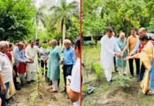 अनोखा संगम: अपने स्वजनों के अंतिम विश्राम की स्थली के स्वस्थ वातावरण बनाने एवं नैसर्गिक सुंदरता के लिए जुड़े शहर के पर्यावरण प्रेमी