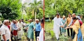 अनोखा संगम: अपने स्वजनों के अंतिम विश्राम की स्थली के स्वस्थ वातावरण बनाने एवं नैसर्गिक सुंदरता के लिए जुड़े शहर के पर्यावरण प्रेमी