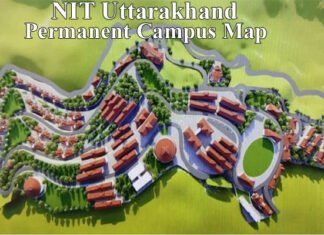 NIT उत्तराखंड के स्थायी कैंपस का निर्माण कार्य को लेकर आमने सामने आये ये दो गांव uttarakhand permanent campus map