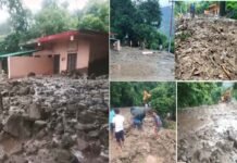 पौड़ी गढ़वाल के इस गांव में फटा बादल, मलबे से भरे कई घर, टिहरी और चमोली में भी अतिवृष्टि से घरों में घुसा मलबा, पुल बहा, खेत हुए तबाह