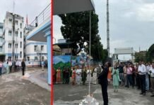 देहरादून स्थित सूचना एवं लोक सम्पर्क निदेशालय में सूचना महानिदेशक बंशीधर तिवारी ने किया ध्वजारोहण DG Banshidhar Tiwari hoisted the flag at the Directorate of Information