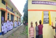 राजकीय इंटर कॉलेज देहलचौंरी में स्टॉप टियर्स संस्था द्वारा तीन नवनिर्मित कक्षा कक्षों का लोकार्पण