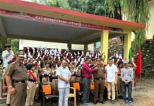 जीआईसी डांगचौरा में कार्यरत प्रवक्ता डा. बृजमोहन कृथवाण तथा विनोद ममगईं की एनसीसी के कप्तान पदों पर पदोन्नति