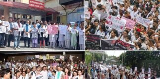 Kolkata doctor rape-murder case: डॉक्टरों की देशव्यापी हड़ताल का यूपी-उत्तराखंड में व्यापक असर, कार्य बहिष्कार कर सड़कों पर उतरे डॉक्टर Kolkata doctor rape-murder case
