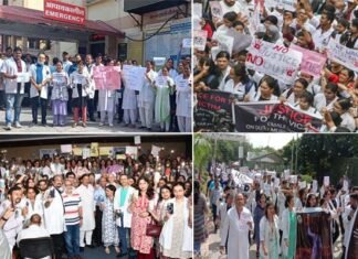 Kolkata doctor rape-murder case: डॉक्टरों की देशव्यापी हड़ताल का यूपी-उत्तराखंड में व्यापक असर, कार्य बहिष्कार कर सड़कों पर उतरे डॉक्टर Kolkata doctor rape-murder case