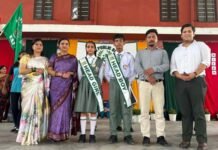 बीपीएस केशोवाला छात्र परिषद में हेड गर्ल बनी नबिया अंजुम और हेड बॉय इमांशु रावत, अपर्णा नेगी और प्रकाश सौरियाल बने स्पोर्ट्स कैप्टन