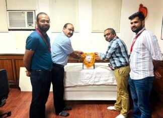 राष्ट्रीय खेल दिवस पर शारदा विश्वविद्यालय में मनाई गई मेजर ध्यानचंद की जयंती National Sports Day
