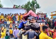 श्रीकृष्ण जन्माष्टमी महोत्सव की तैयारी को लेकर क्षेत्र में युवाओं में भारी उत्साह