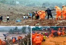 वायनाड भूस्खलन में 300 के करीब पहुंचा मृतकों का आंकड़ा, करीब 200 अब भी लापता Wayanad landslide