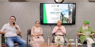धाद हरेला माह मे “तपता हुआ शहर और असंतुलित विकास” पर विमर्श का आयोजन