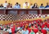 द्वारीखाल क्षेत्र पंचायत की बैठक छाए रहे पेयजल, सड़क निर्माण से जुड़े मुद्दे