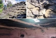 मकान जर्जर हो जाने से बेघर रहने को मजबूर ग्रामीण