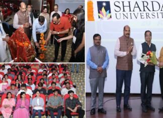 शारदा यूनिवर्सिटी में दीक्षारंभ कार्यक्रम का आयोजन, 2500 छात्र हुए शामिल शारदा यूनिवर्सिटी में दीक्षारंभ कार्यक्रम का आयोजन