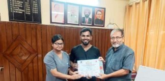 एम्स ऋषिकेश में स्टेट लेवल क्विज में श्रीनगर मेडिकल कॉलेज को मिला दूसरा स्थान