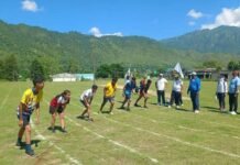 खिर्सू ब्लॉक की दो दिवसीय शीतकालीन प्रतियोगिता संपन्न, 100 मीटर फर्राटा दौड़ में कृष्णा, निशा, नूर अहमद और शालिनी ने मारी बाजी Khirsu block winter competition