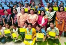 राष्ट्रीय पोषण माह के अंतर्गत सुपोषित किशोरी सशक्त नारी थीम पर ब्लॉक स्तरीय कार्यक्रम आयोजित National Nutrition Month, Well-nourished Teenagers