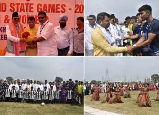 उत्तराखंड: 5वें राज्य ओलम्पिक खेलों का रंगारंग आगाज, प्रदेश भर से 6 हजार खिलाड़ी ले रहे हिस्सा Uttarakhand State Level Olympic Games