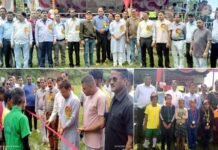 विकासखण्ड स्तरीय शरद/शीतकालीन क्रीड़ा प्रतियोगिता का द्वारीखाल प्रमुख महेन्द्र सिंह राणा ने किया शुभारम्भ block leven winter games kaljikhal