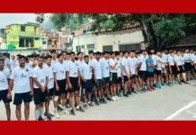 श्रीनगर में आयोजित मैराथन दौड़ के विजेता बने चाहत कुमार और अनामिका, 310 धावकों ने स्वच्छता के लिए लगाई दौड़