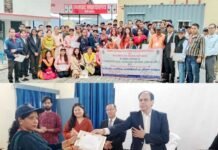 पराविधिक स्वयं सेवी गणों का तीन दिवसीय प्रशिक्षण कार्यक्रम सम्पन्न, जिला न्यायधीश ने दिए प्रमाण पत्र