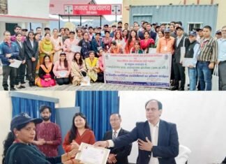 पराविधिक स्वयं सेवी गणों का तीन दिवसीय प्रशिक्षण कार्यक्रम सम्पन्न, जिला न्यायधीश ने दिए प्रमाण पत्र