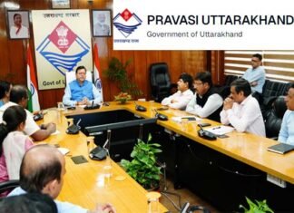 सीएम धामी ने प्रवासी उत्तराखण्ड प्रकोष्ठ की वेबसाइट की लांच pravasi uttarakhand website