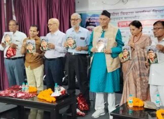 समाज की प्रगति के लिए संगठित होना जरूरी: प्रो. नवानी