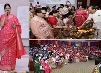 शारदा विश्वविद्यालय कार्यक्रम में नारायण रेकी सत्संग परिवार की प्रमुख राज दीदी ने दिए सुखी जीवन जीने के मंत्र