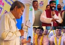 प्रधानाचार्य की सीधी भर्ती निरस्त करने की मांग को लेकर शिक्षकों का अनशन जारी, धरना स्थल पर पहुंचे पूर्व सीएम और पूर्व शिक्षा मंत्री teachers hunger strike