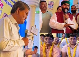 प्रधानाचार्य की सीधी भर्ती निरस्त करने की मांग को लेकर शिक्षकों का अनशन जारी, धरना स्थल पर पहुंचे पूर्व सीएम और पूर्व शिक्षा मंत्री teachers hunger strike