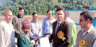 जिला विधिक सेवा प्राधिकरण द्वारा खिर्सू में किया गया बहुउद्देशीय/जागरूकता शिविर का आयोजन