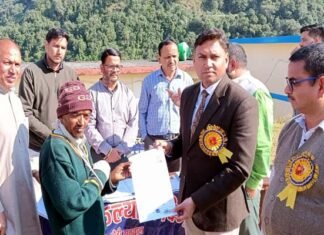 जिला विधिक सेवा प्राधिकरण द्वारा खिर्सू में किया गया बहुउद्देशीय/जागरूकता शिविर का आयोजन