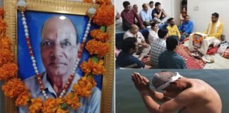 प्रवास में समाज को एकजुट एकमुठ करने में स्वर्गीय चैतराम शर्मा जी (सिलोड़ी) का रहा अहम योगदान