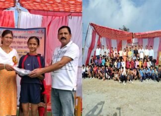 राजकीय इंटर कॉलेज कीर्तिखाल की छात्रा सानवी का राष्ट्रीय स्तर पर चयन GIC Kirtikhal student Saanvi selected at national level