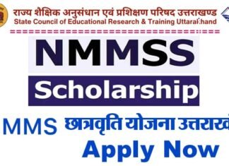 उत्तराखंड में राज्य स्तर पर छात्रवृत्ति योजना के लिए आज से शुरू हुए रजिस्ट्रेशन, हर महीने मिलेंगे इतने रुपये, ऐसे करें आवेदन nmms scholarship 2025 uttarakhand