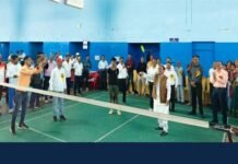 श्रीनगर में तीन दिवसीय राज्य स्तरीय बैडमिंटन प्रतियोगिता का शुभारम्भ, बालिका वर्ग में अल्मोड़ा का रहा दबदबा state level badminton competition started in Srinagar