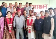 “पुण्य की पाठशाला”में एक और गरीब बेटी ने लिए सात फेरे, बंधुवर सेवा समिति ने करवाया पांचवी कन्याओं की निःशुल्क विवाह Bandhuvar Seva Samiti satpuli