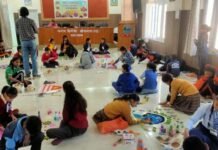 बैकुण्ठचर्तुदशी मेला: तीसरे दिन रंगोली प्रतियोगिता मे केवी मेमोरियल, कॉन्वेंट स्कूल तथा देवभूमि पब्लिक स्कूल रहे विजेता