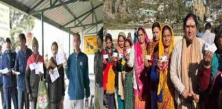 केदारनाथ विधानसभा उपचुनाव के लिए वोटिंग जारी, दोपहर 1 बजे तक कितने प्रतिशत हुआ मतदान देखें Kedarnath assembly by-election