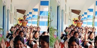 प्रसिद्ध ओड़िसी नृत्यांगना वृंदा चड्डा ने छात्र-छात्राओं को सिखाए नृत्य के गुर