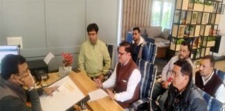 पुरानी पेंशन बहाली संयुक्त मोर्चा उत्तराखंड के प्रतिनिधिमंडल ने ओपीएस की मांग को लेकर अपर मुख्य सचिव आनंद वर्धन से की वार्ता Old Pension Restoration Front Uttarakhand