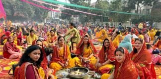 नारी शक्ति राष्ट्र वंदन यज्ञ से हुआ प्रेरणा विमर्श 2024 का शुभारंभ, 108 वेदियों में हुआ राष्ट्र कल्याण के लिए यज्ञ Prerna Vimarsh 2024