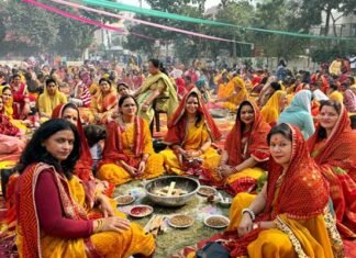 नारी शक्ति राष्ट्र वंदन यज्ञ से हुआ प्रेरणा विमर्श 2024 का शुभारंभ, 108 वेदियों में हुआ राष्ट्र कल्याण के लिए यज्ञ Prerna Vimarsh 2024