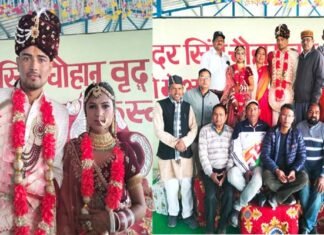 “पुण्य की पाठशाला” में एक और गरीब बेटी ने लिए सात फेरे, बंधुवर सेवा समिति समाजिक संस्था ने करवाई छठवीं कन्या का निःशुल्क विवाह Thakur Sunder Singh Chauhan Old Age Home